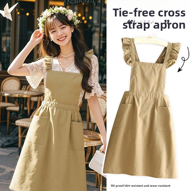Home Cooking Services - Women's Stylish Waterproof Princess Design Kitchen
