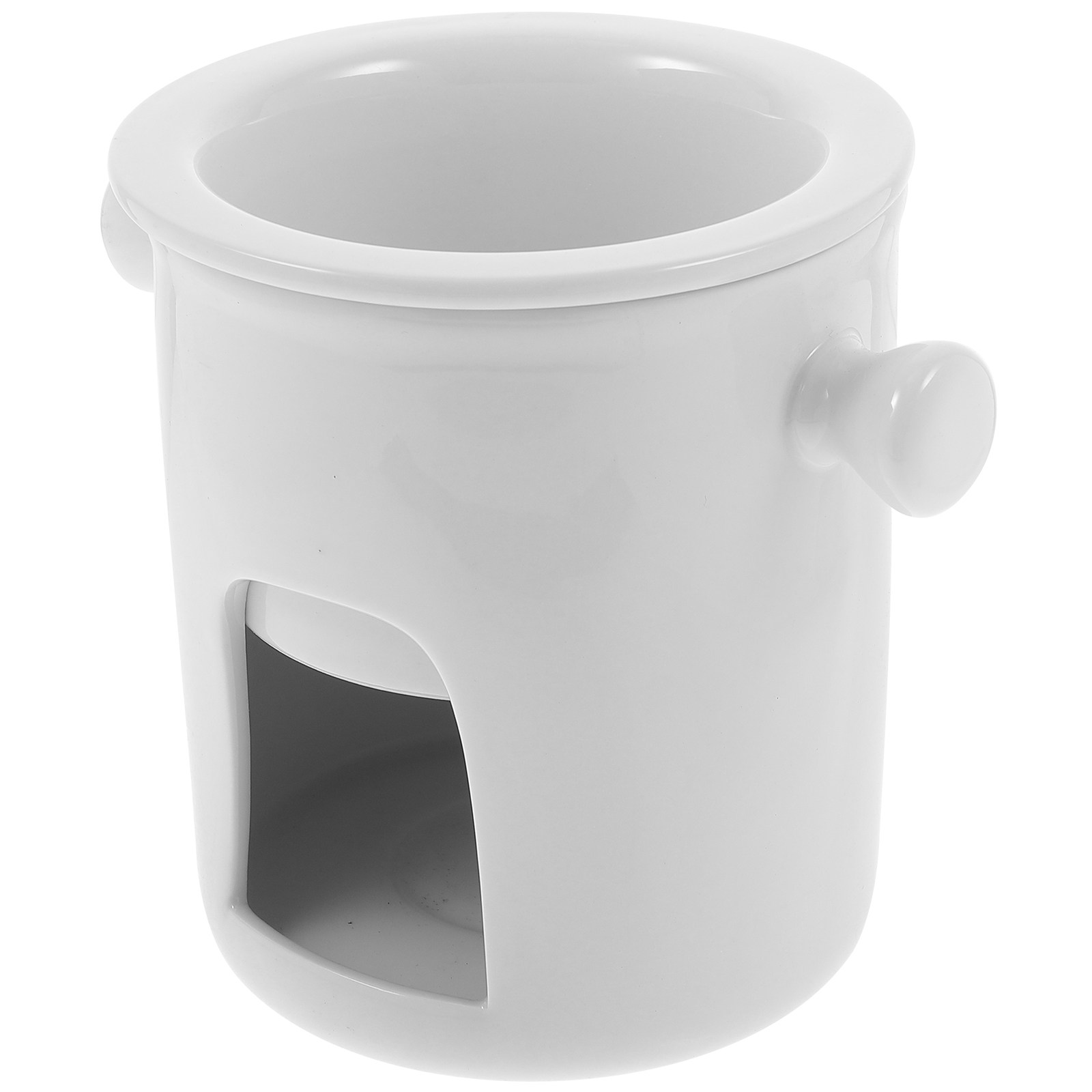 Fondue Pot Ceramic - Chocolate Fondue Melting Pot Ceramic Sturdy