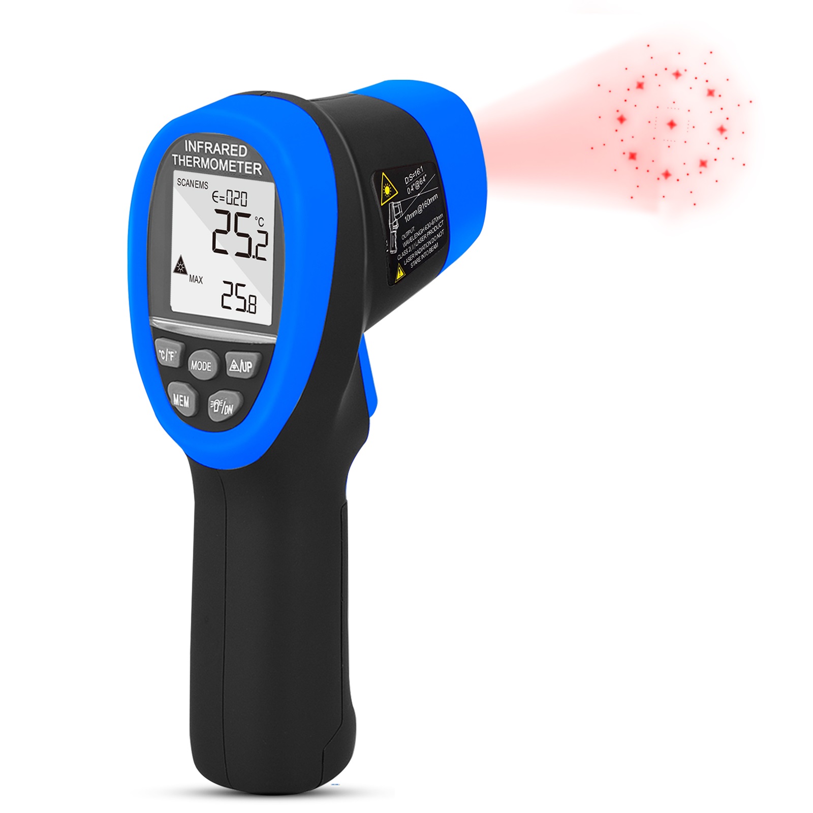 IR Thermometer with APP & Blue - Home Cooking App avaliação e preço