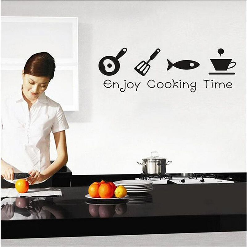 Black 'Enjoy Cooking Time' Kit - Home Cooking Is The Best avaliação e preço