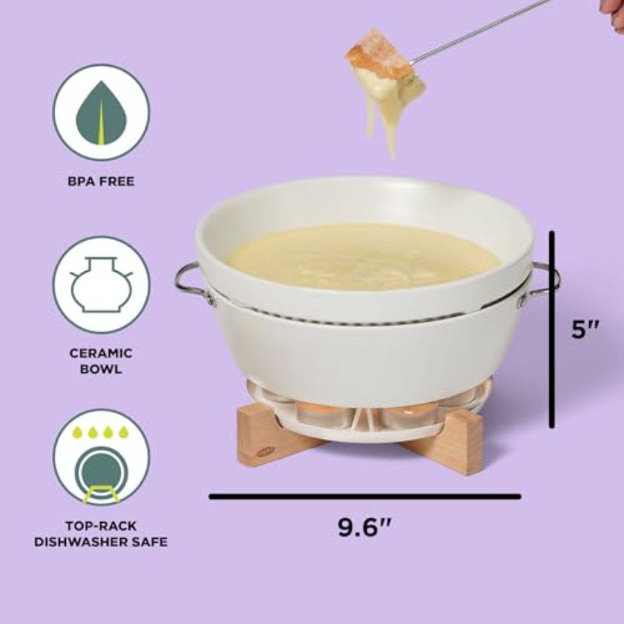 Chef'n SweetSpot Fondue Set, A - Fondue Pot Ceramic avaliação e preço