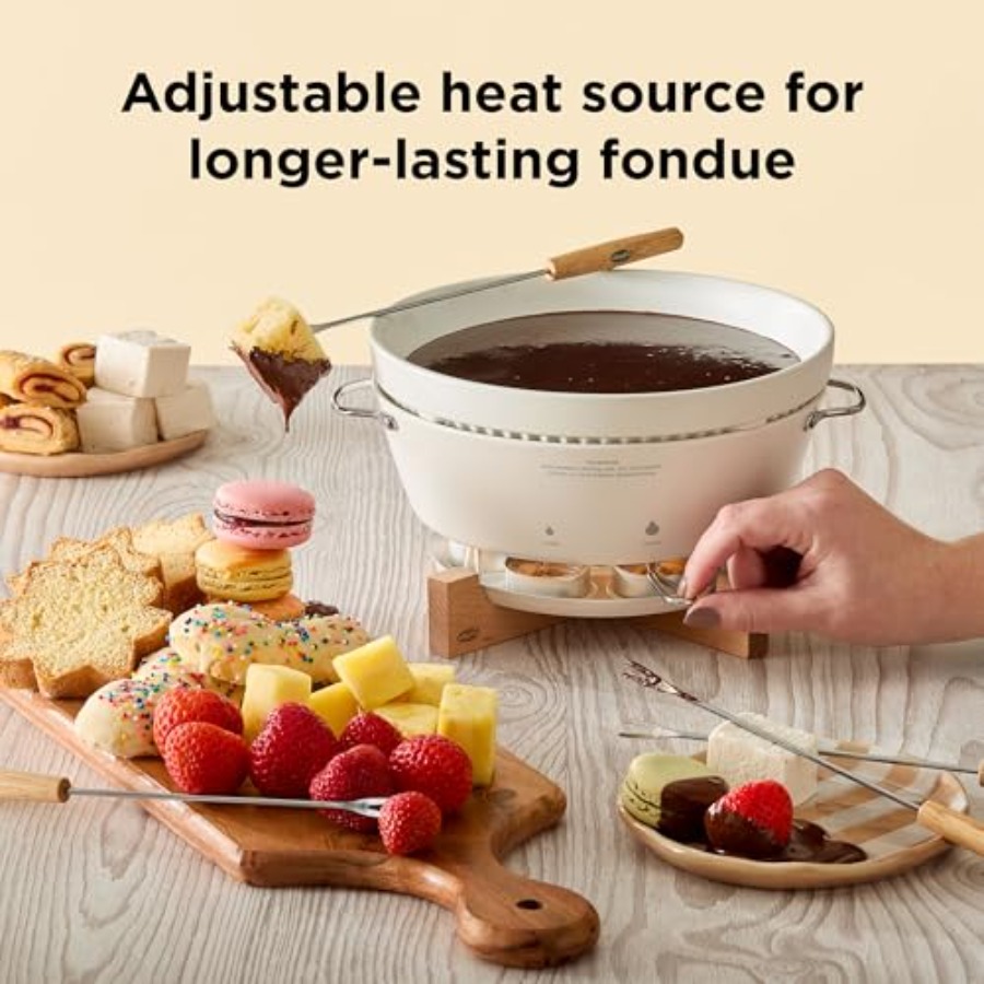 Chef'n SweetSpot Fondue Set, A - Fondue Pot Ceramic avaliação e preço