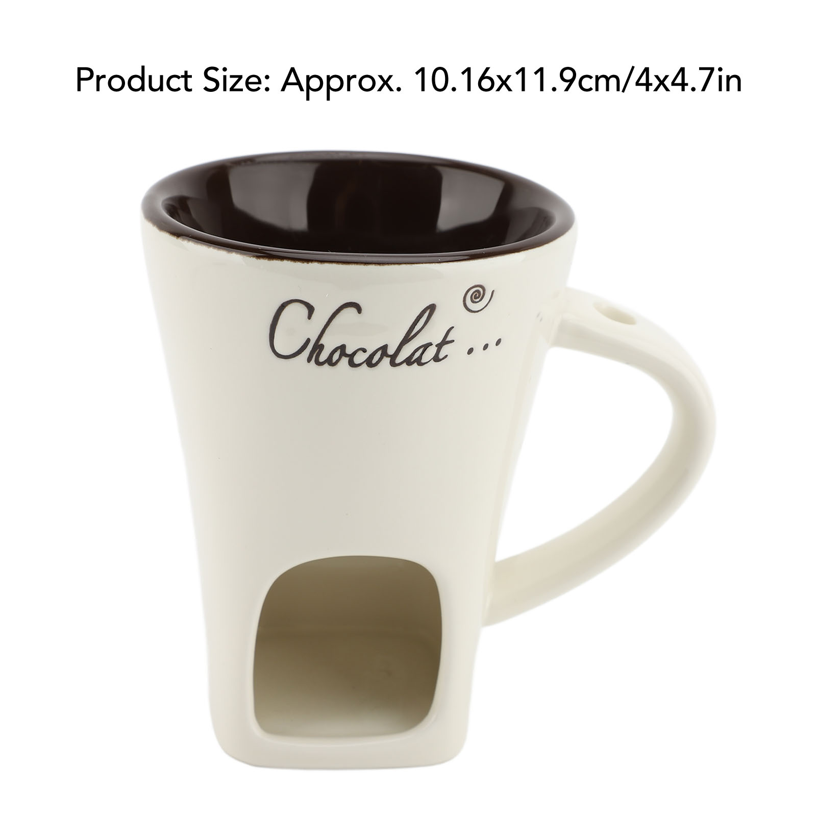 Chocolate Melting Fondue Mug C - Fondue Pot Ceramic avaliação e preço