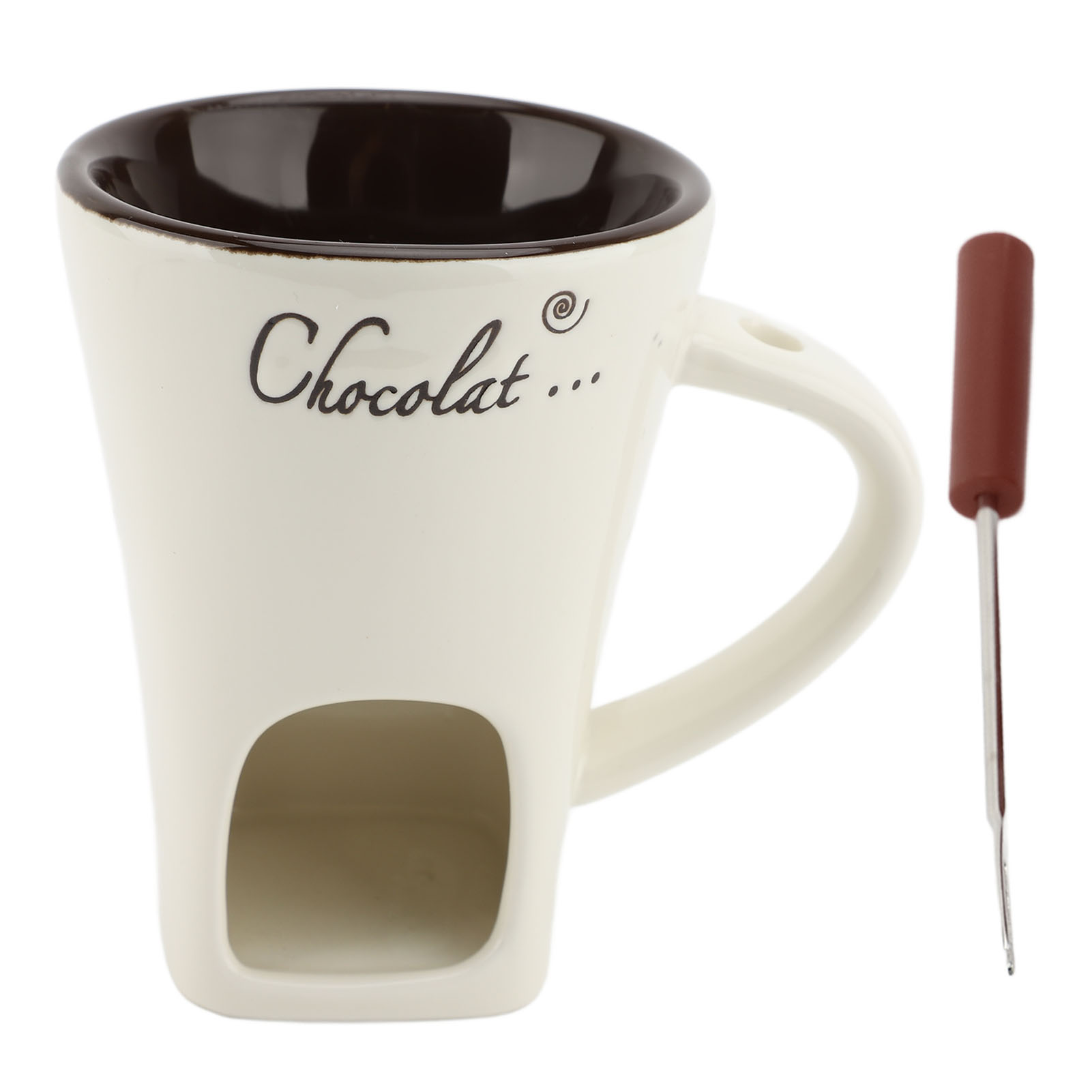 Chocolate Melting Fondue Mug C - Fondue Pot Ceramic avaliação e preço