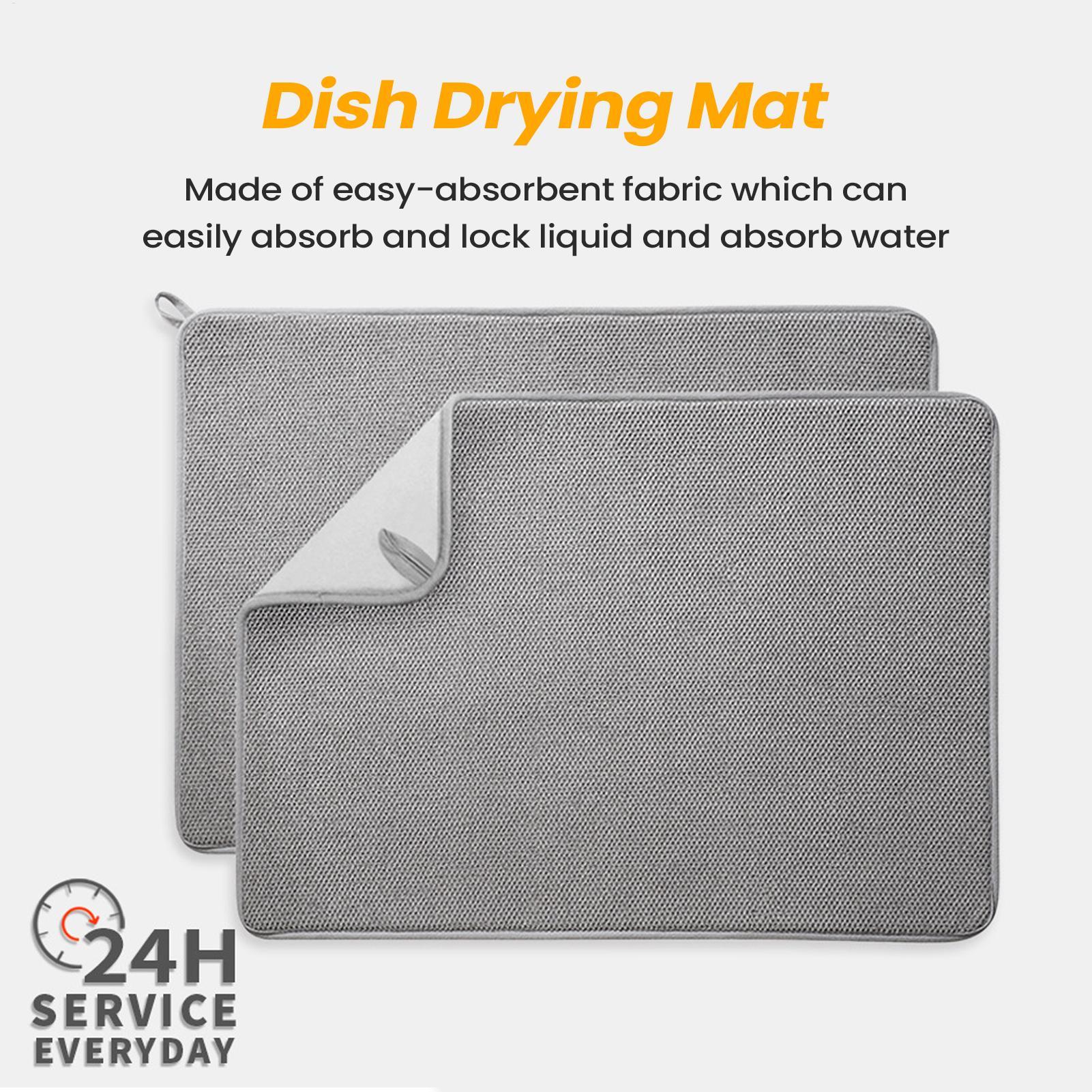 Large Microfiber Dish Drying M - Home Cooking Delivery avaliação e preço