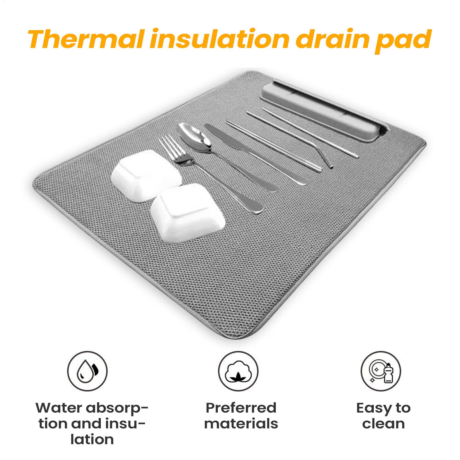 Large Microfiber Dish Drying M - Home Cooking Delivery avaliação e preço