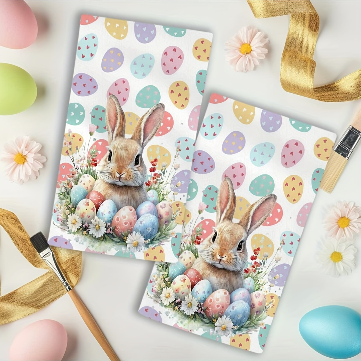 2Pcs, Easter-Themed Kitchen To - Home Cooking Is The Best avaliação e preço