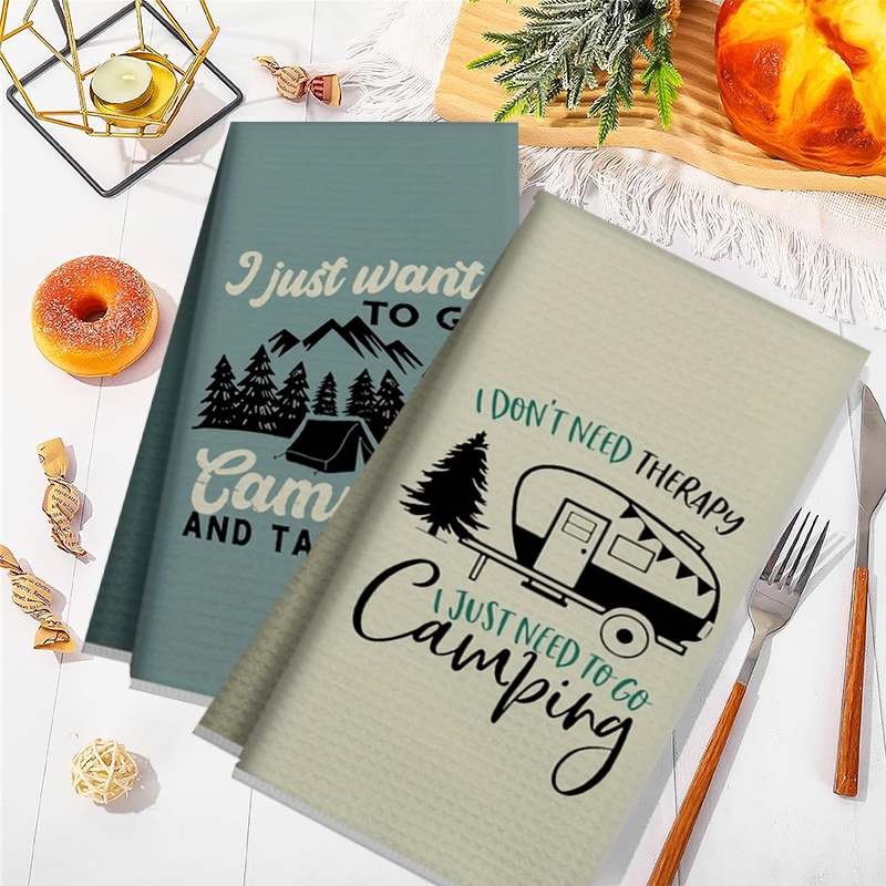 2Pcs, Camping Style Kitchen To - Home Cooking Is The Best avaliação e preço