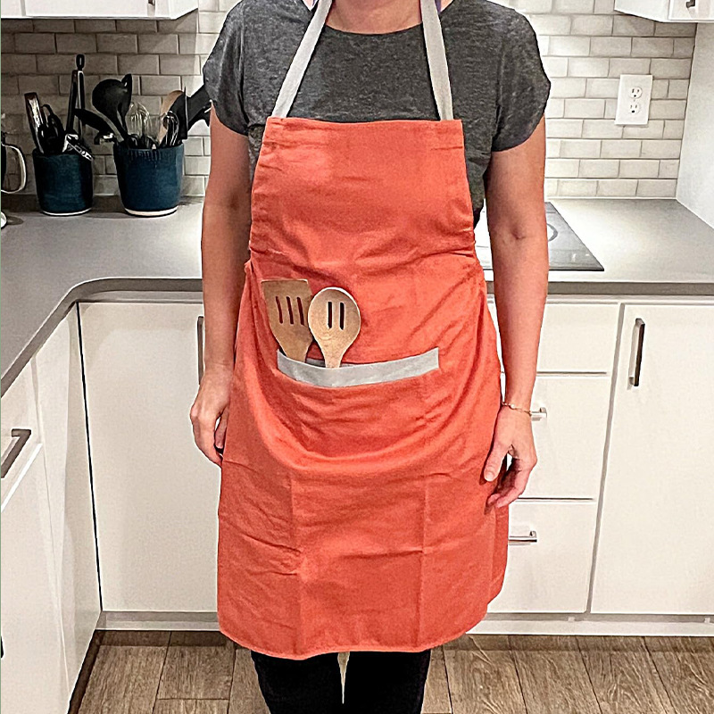 Adjustable Canvas Apron With C - Home Cooking Services avaliação e preço