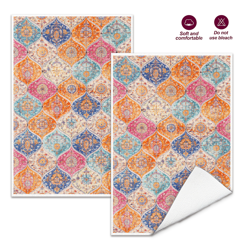 2Pcs, Bohemian Style Exotic Pa - Home Cooking Is The Best avaliação e preço