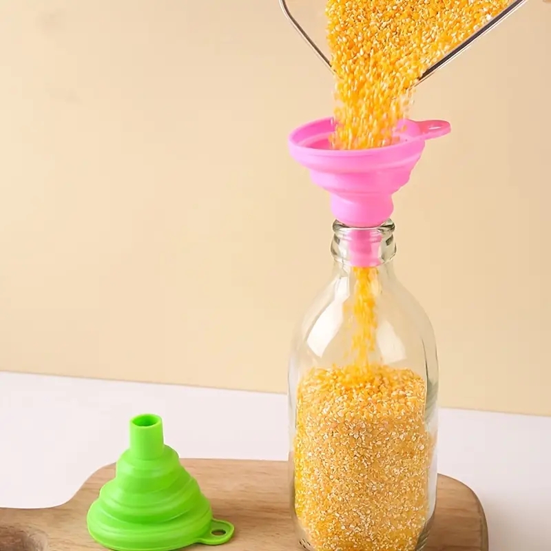 Silicone Folding Funnel Multif - Home Cooking Delivery avaliação e preço