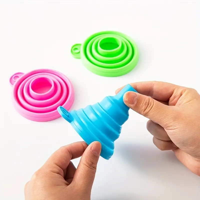 Silicone Folding Funnel Multif - Home Cooking Delivery avaliação e preço