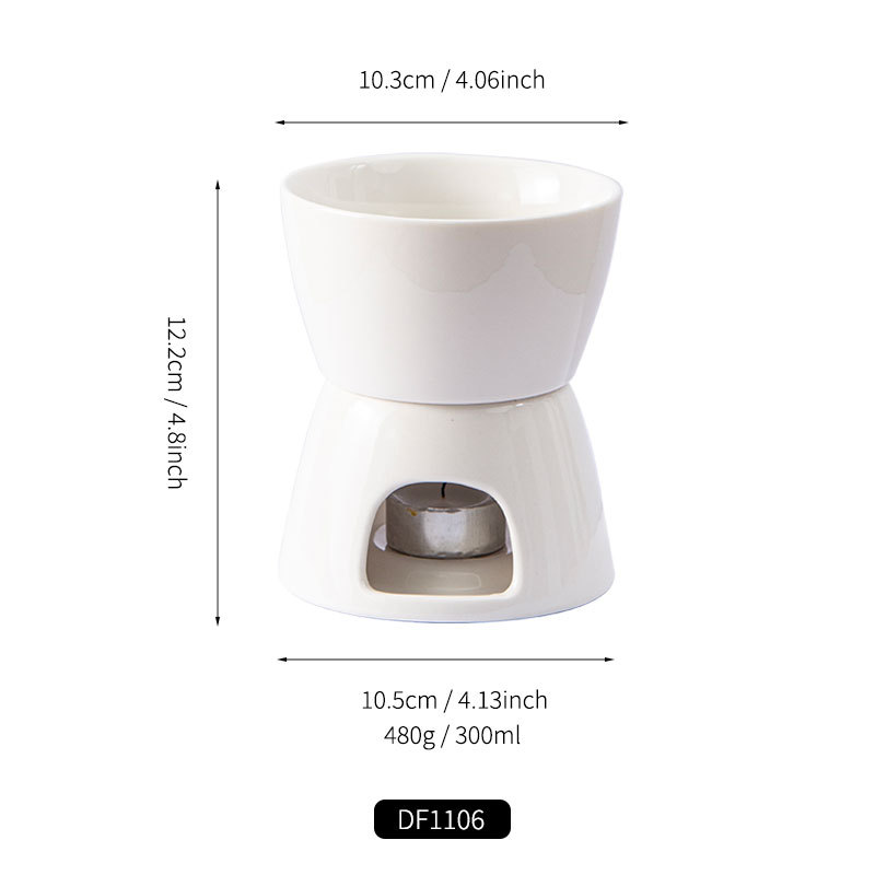 Nordic Ceramic Chocolate Fondu - Fondue Pot Ceramic avaliação e preço