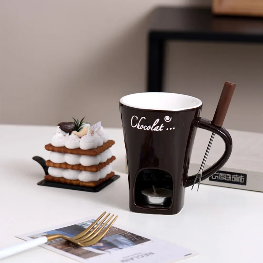 New Small Fondue Mug Set Perso - Fondue Pot Ceramic avaliação e preço