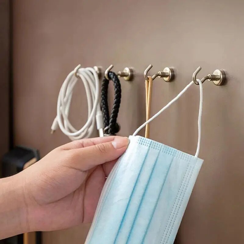 10PCS Strong Magnet Hooks Mult - Home Cooking Delivery avaliação e preço