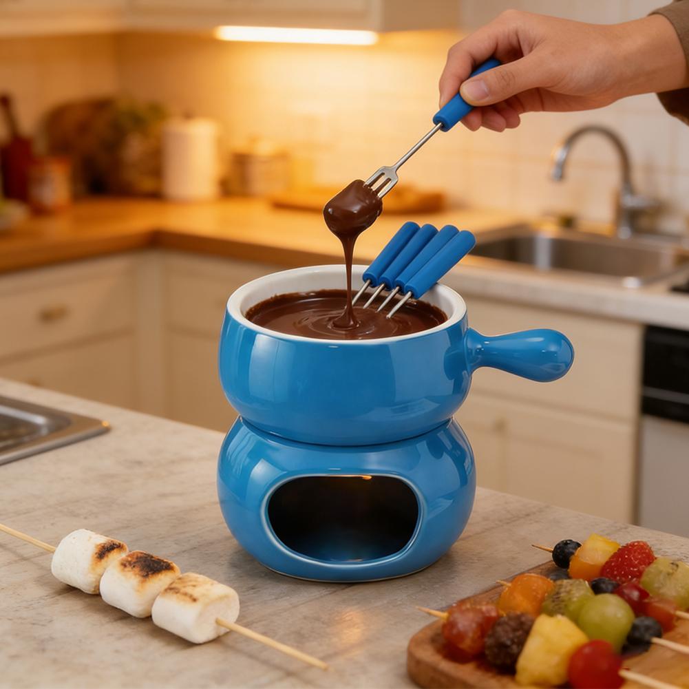 Chocolate Fondue Cup Ceramic W - Fondue Pot Ceramic avaliação e preço