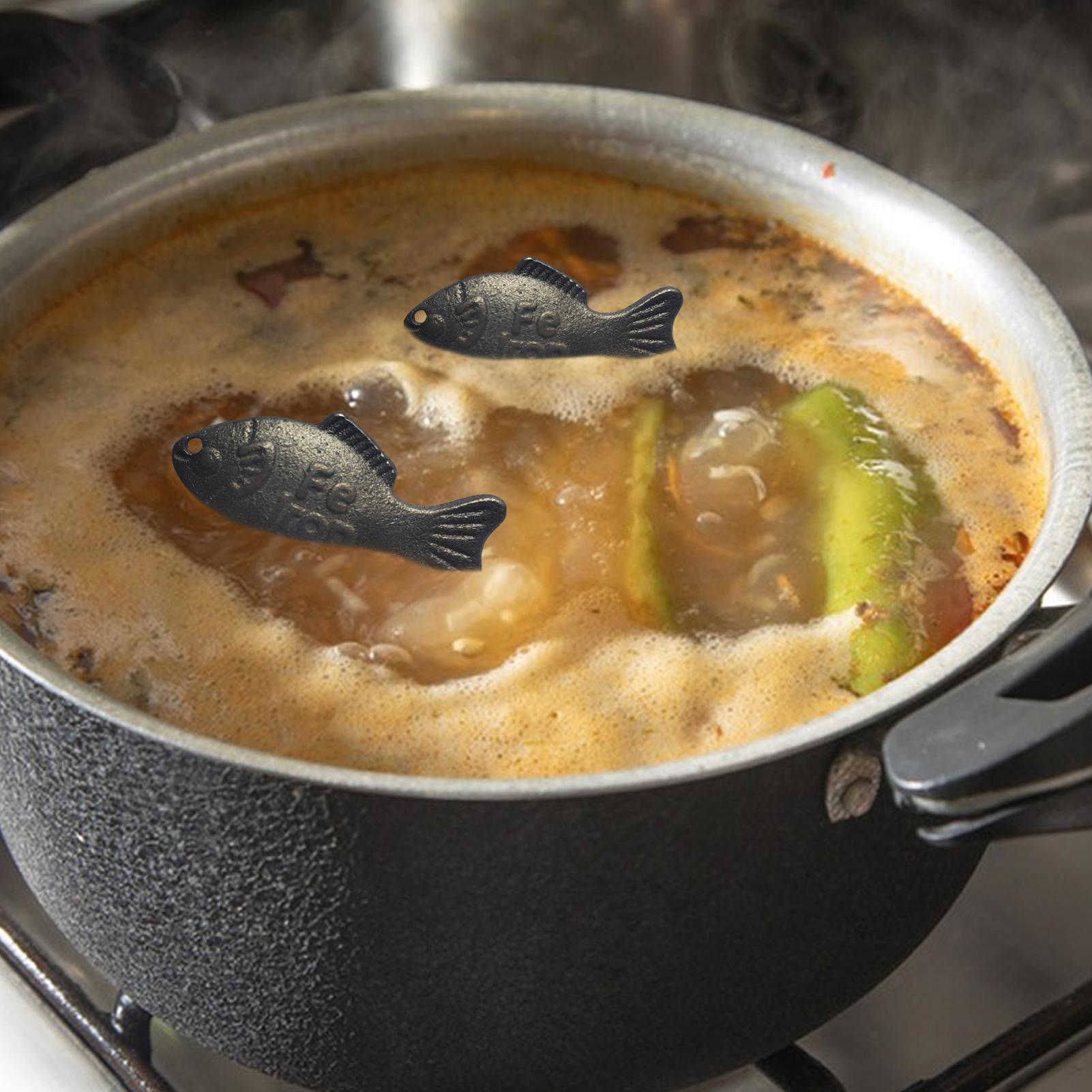 Cast Iron Cooking Fish Helping - Home Cooking Help avaliação e preço