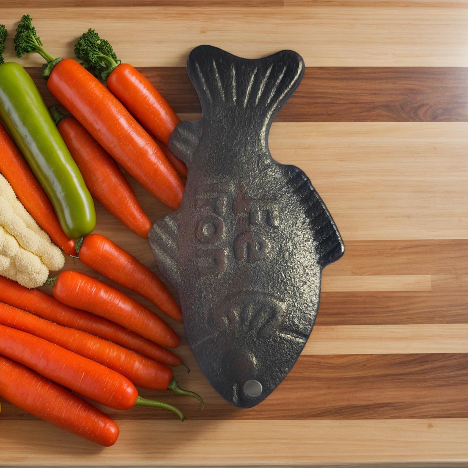 Cast Iron Cooking Fish Helping - Home Cooking Help avaliação e preço