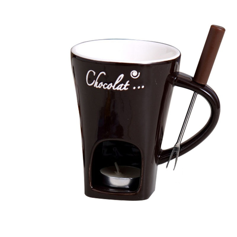 Chocolate Fondue Cup Creative  - Fondue Pot Ceramic avaliação e preço