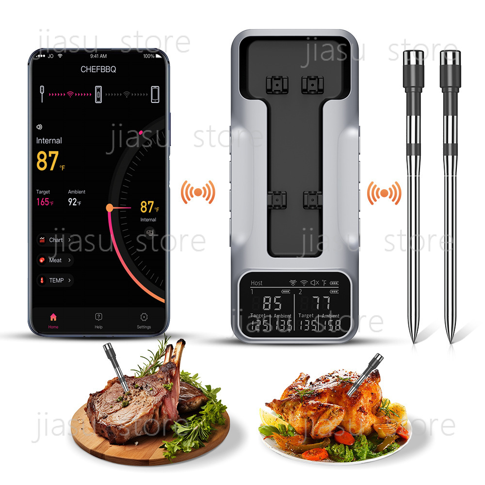2026 Upgraded Bluetooth BBQ Th - Home Cooking App avaliação e preço