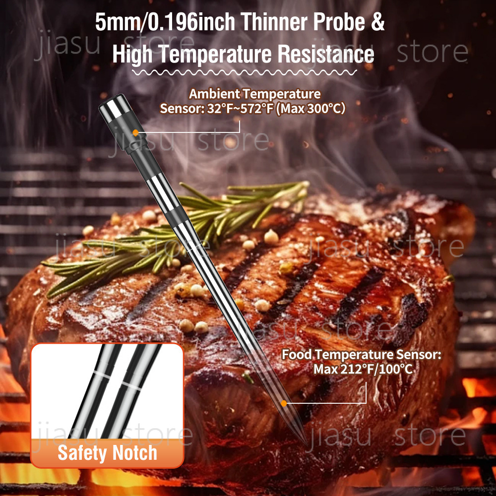 2026 Upgraded Bluetooth BBQ Th - Home Cooking App avaliação e preço