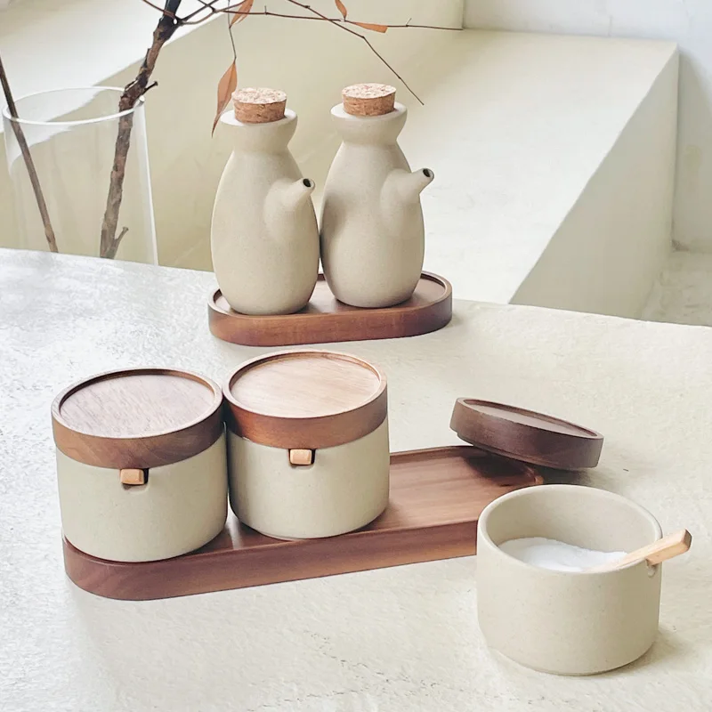 Vintage Ceramic Seasoning Jar  - Home Cooking Delivery avaliação e preço