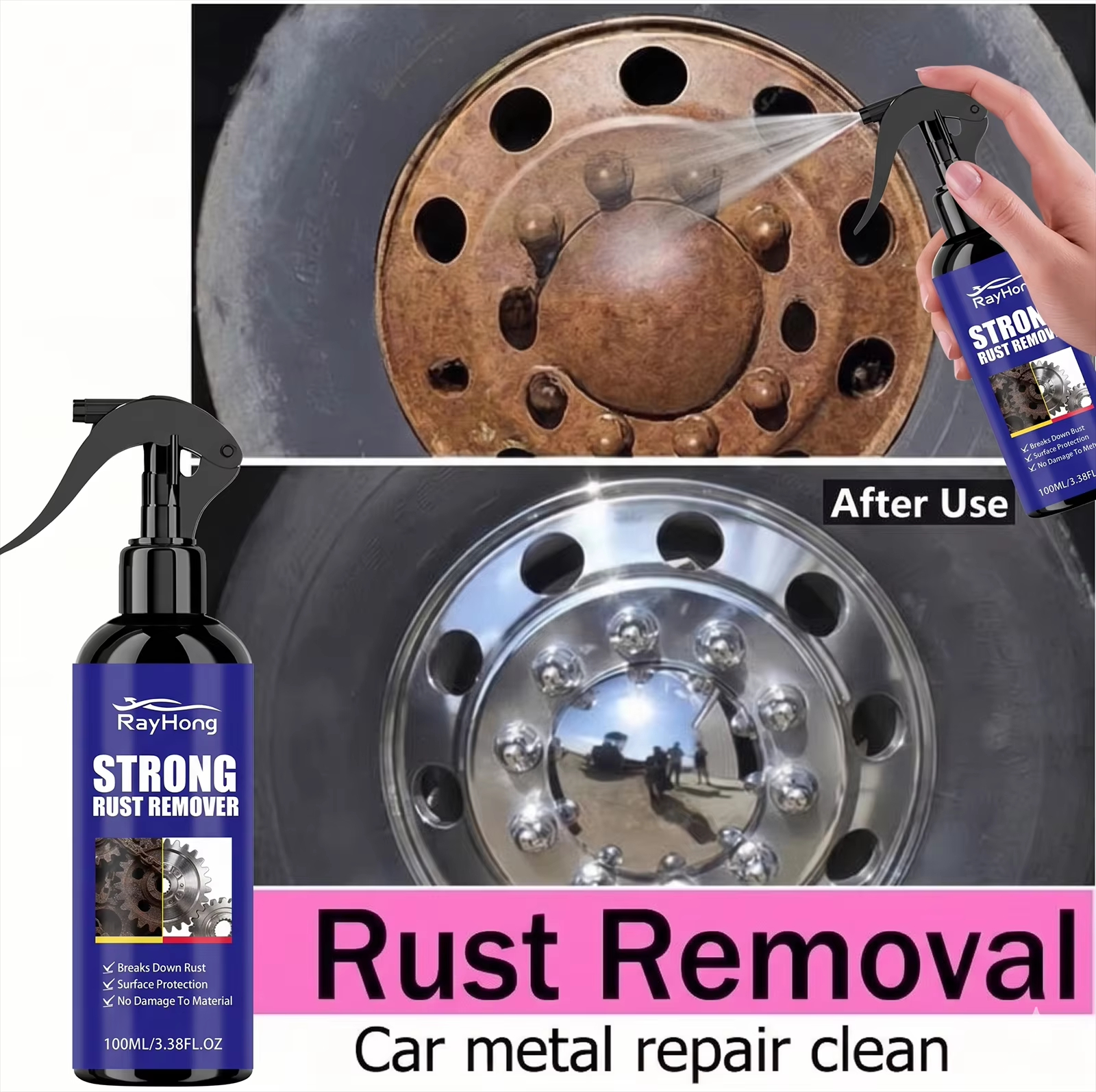 100ml Rust Remover Spray Multi - Home Cooking Delivery avaliação e preço