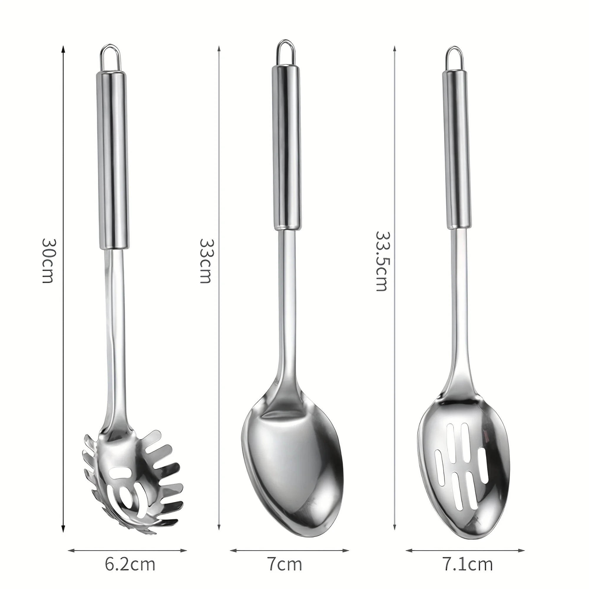 9pcs Cooking Utensil Set, 304  - Home Cooking Is The Best avaliação e preço