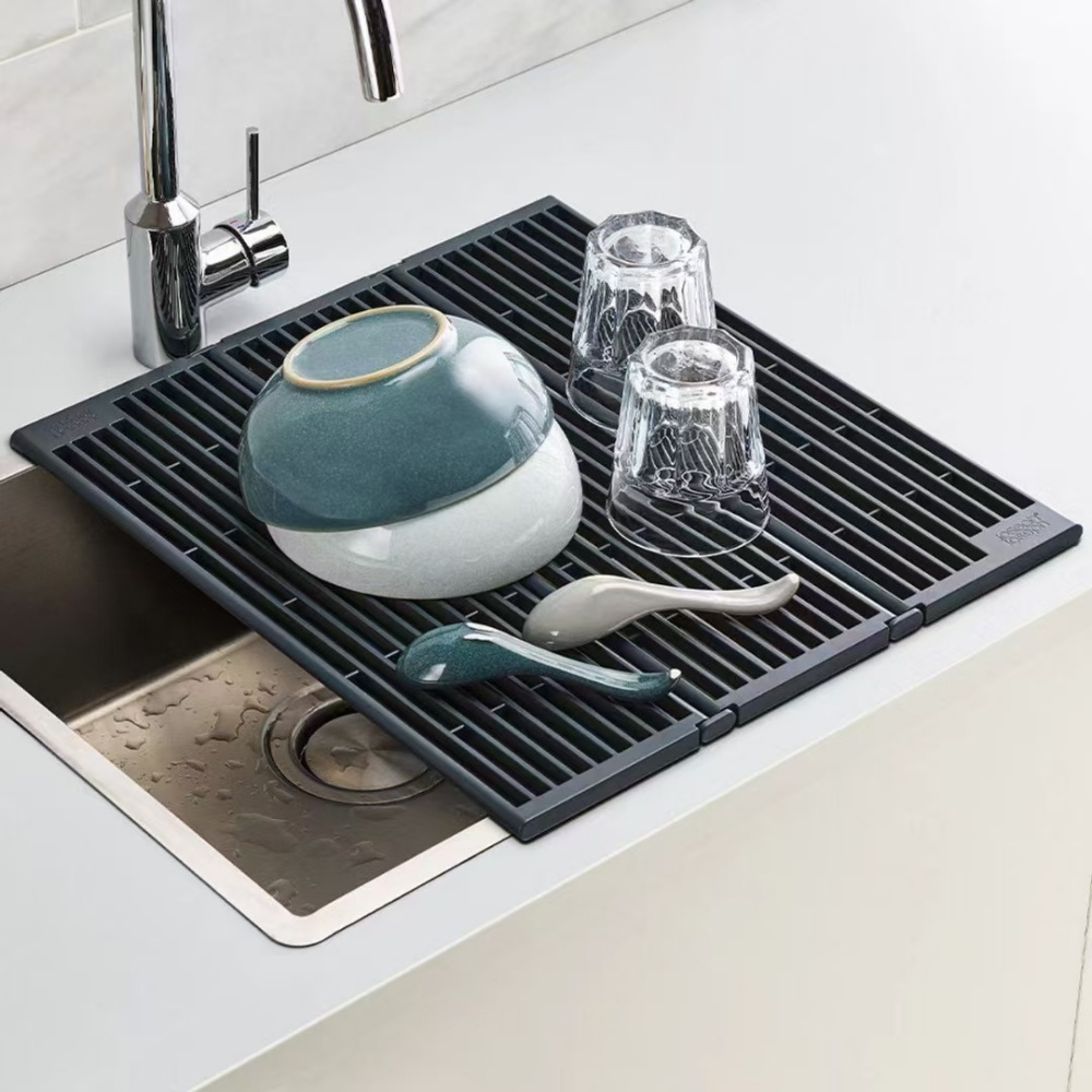 1pc Black Foldable Kitchen Sin - Home Cooking Delivery avaliação e preço