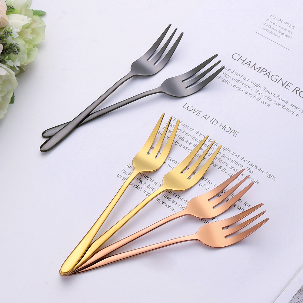 1/4/5/6Pcs Tea Forks Fruit For - Home Cooking Delivery avaliação e preço