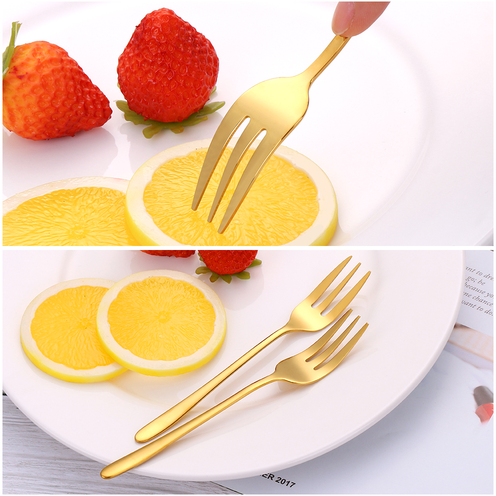 1/4/5/6Pcs Tea Forks Fruit For - Home Cooking Delivery avaliação e preço