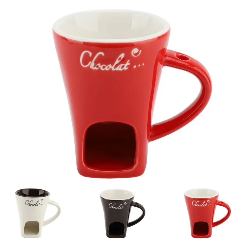 Chocolate Melting Fondue Mug C - Fondue Pot Ceramic avaliação e preço