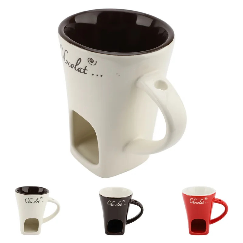 Chocolate Melting Fondue Mug C - Fondue Pot Ceramic avaliação e preço