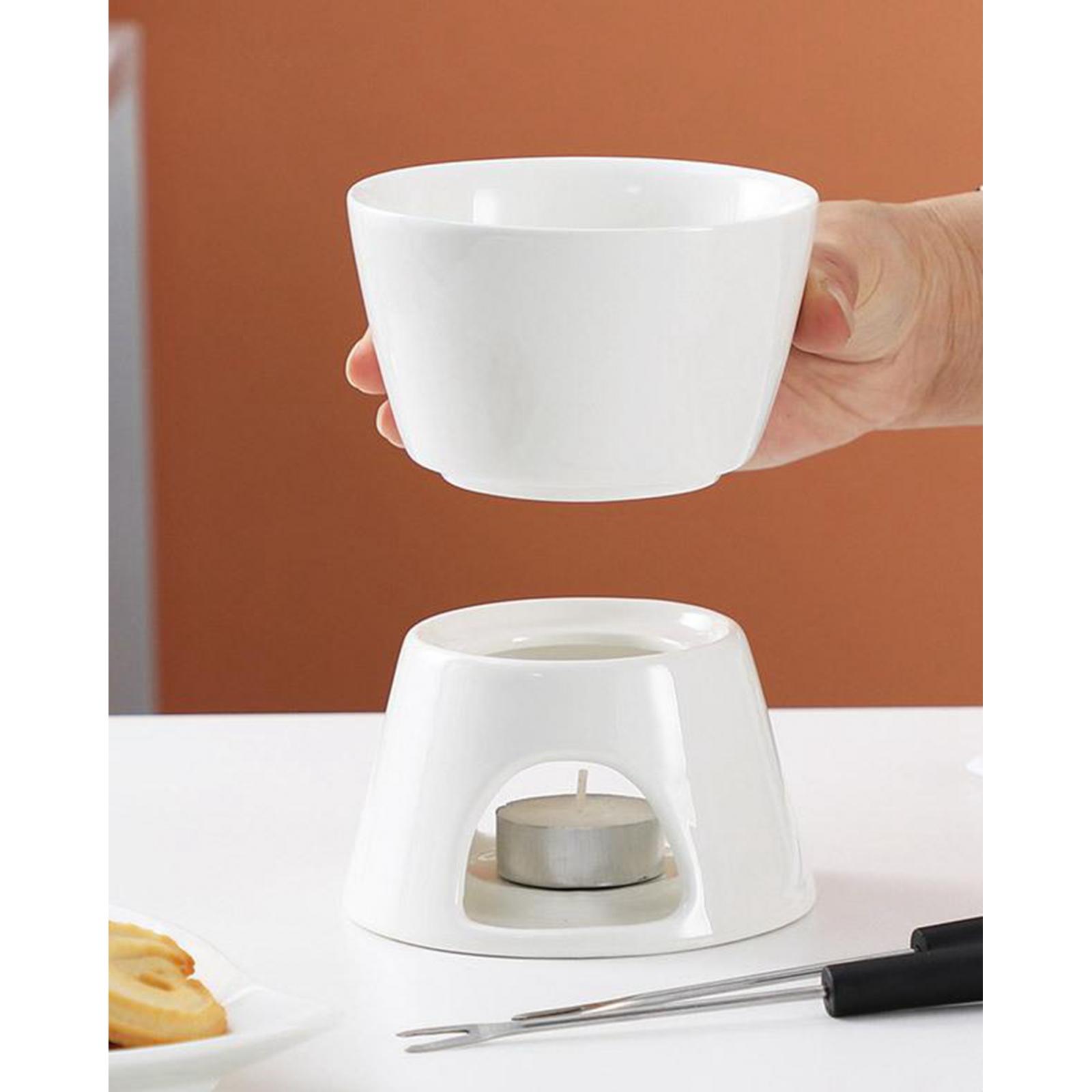Ceramic Chocolate Cheese Fondu - Fondue Pot Ceramic avaliação e preço